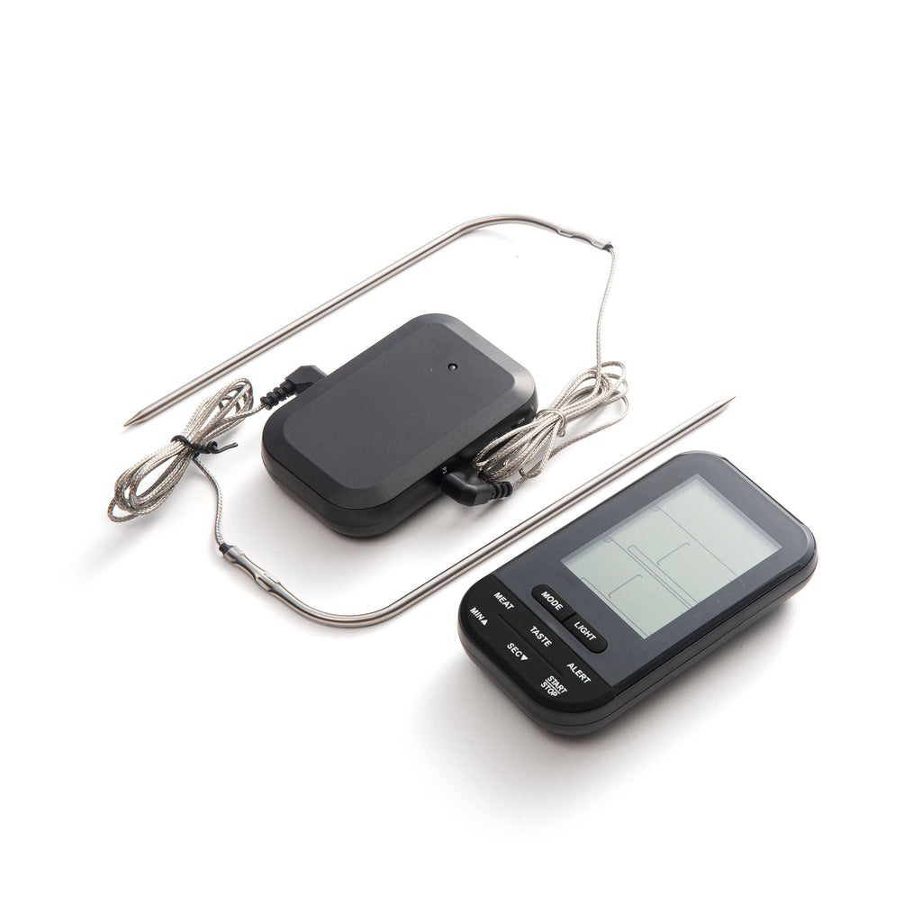 Fox Run Brands - Outset Digital Wireless Dual Probe BBQ Thermometer, 4.25"