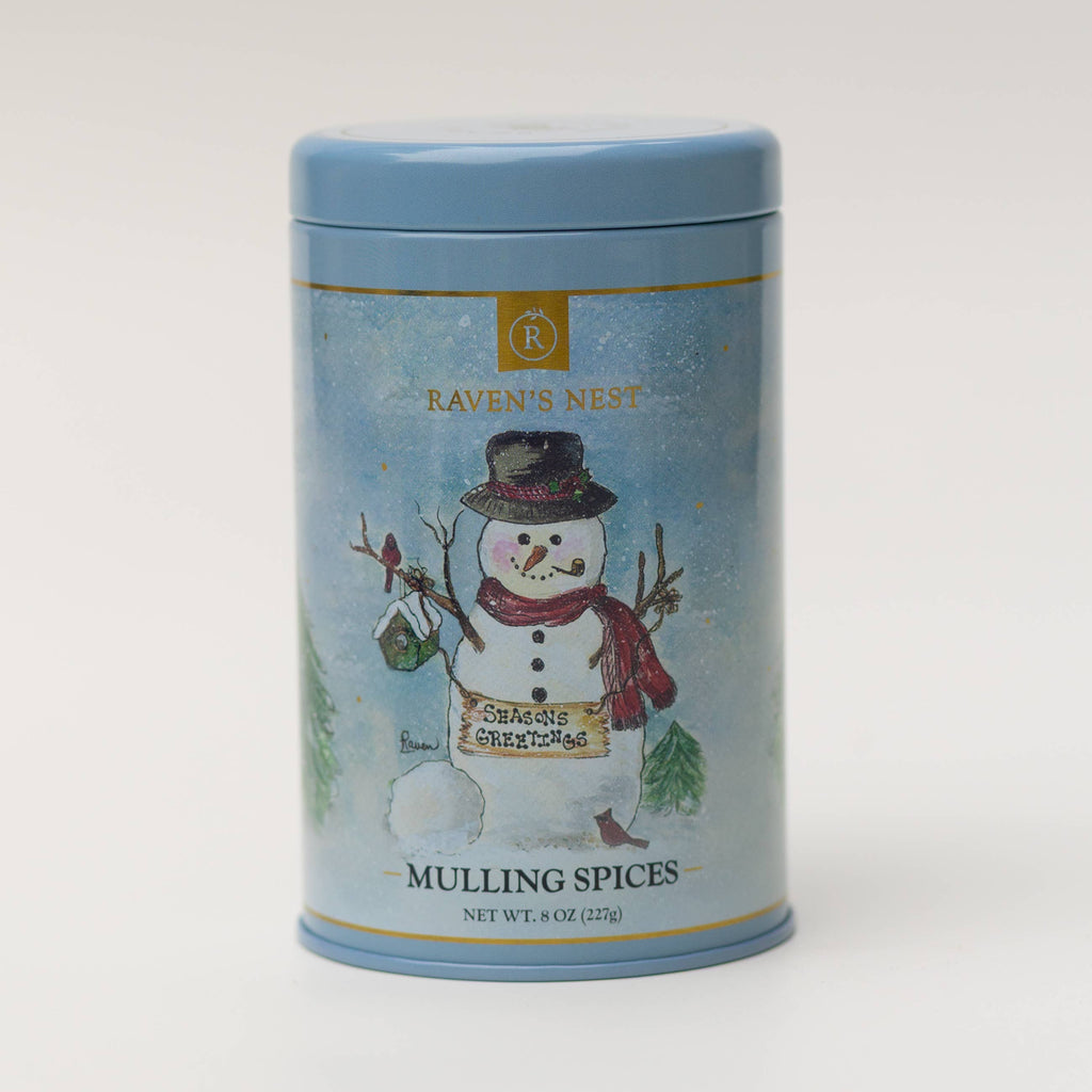 Raven's Nest Gourmet - NEW! Snowman -  Holiday Keepsake Tin