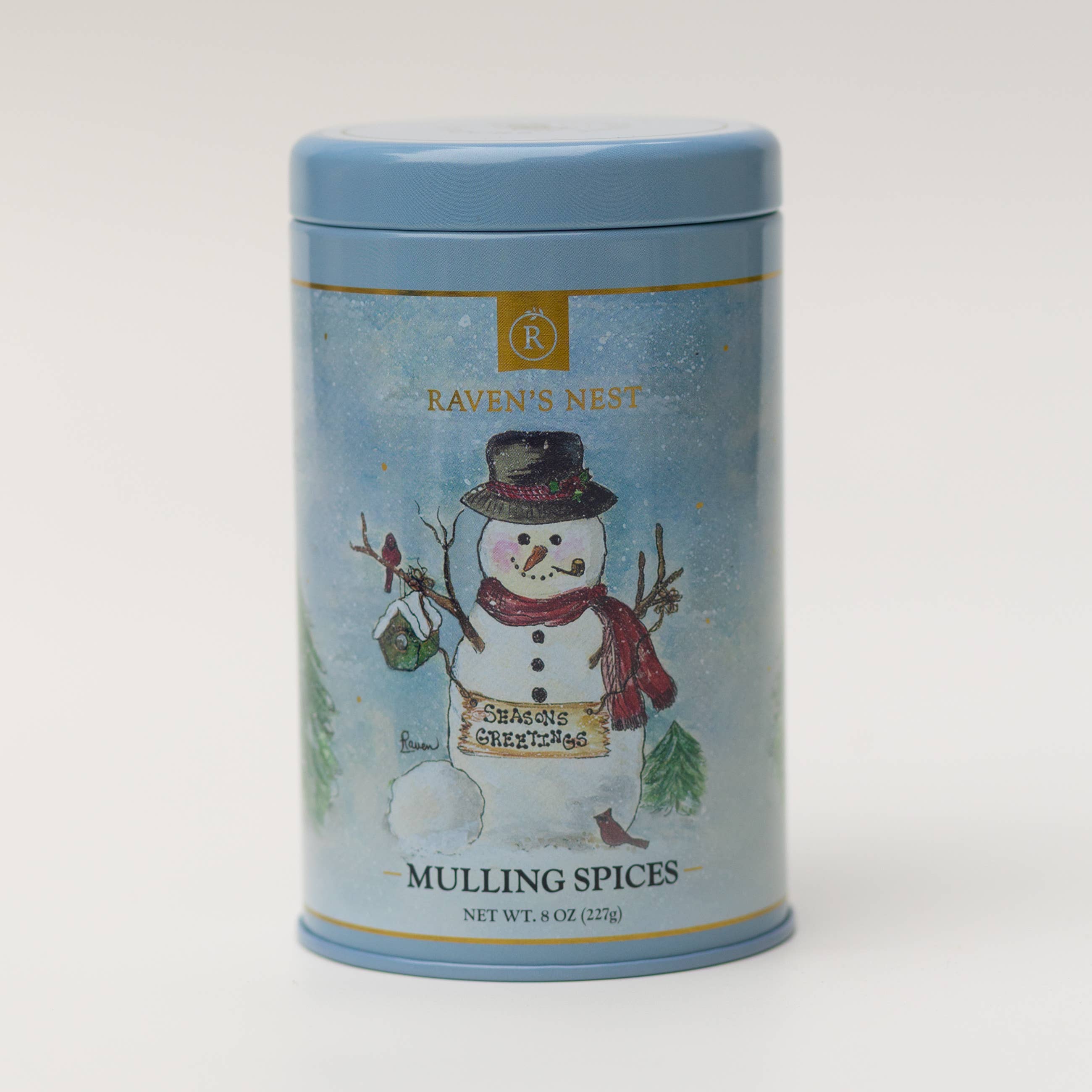 Raven's Nest Gourmet - NEW! Snowman -  Holiday Keepsake Tin