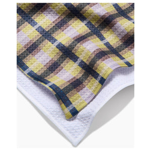 Geometry - Crossbarred Yellow Tea Towel
