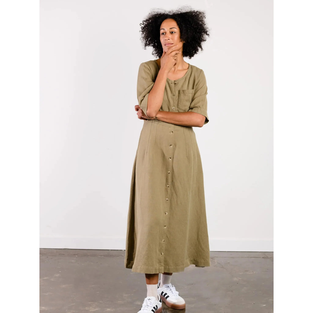 Sierra Utility Midi Dress