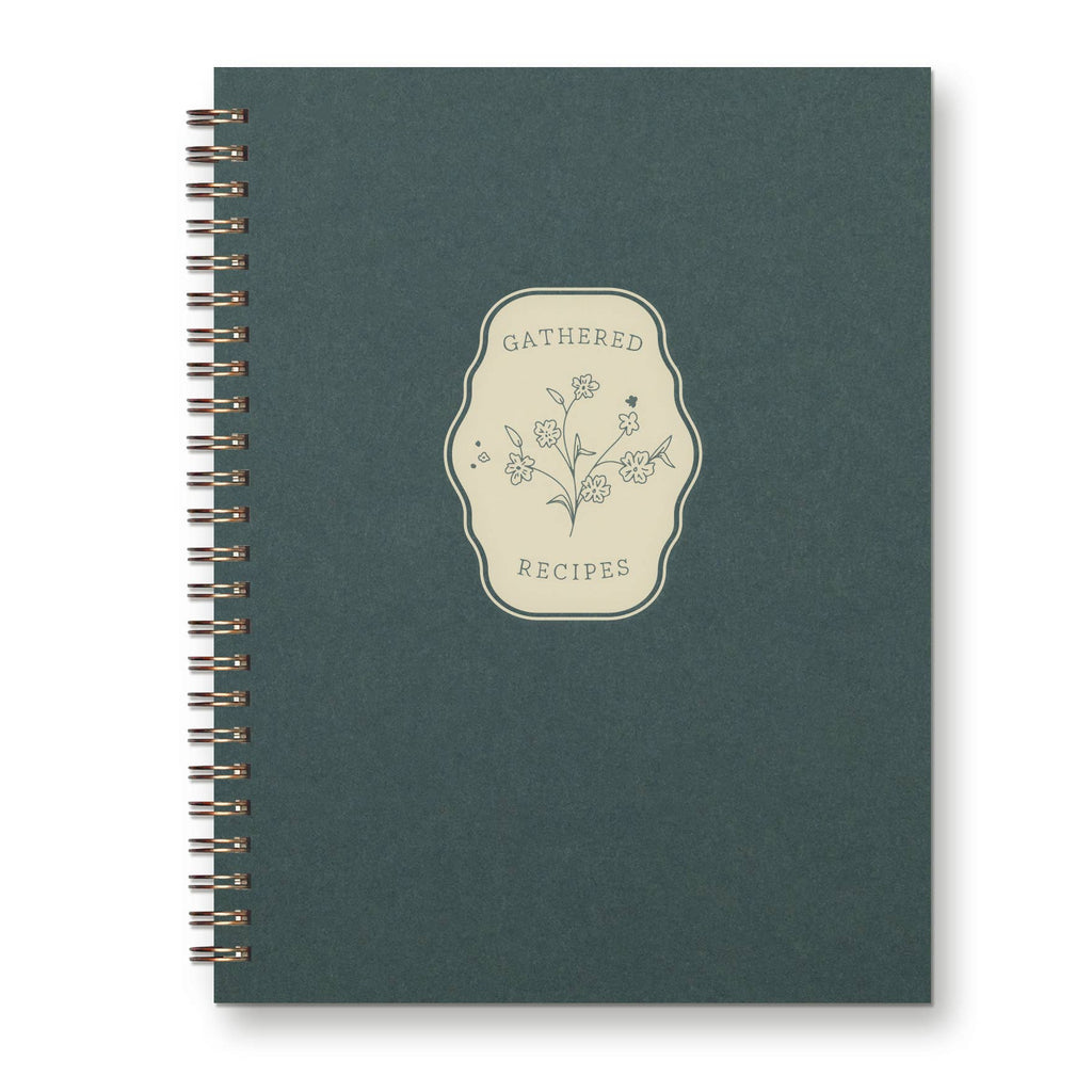 Gathered Recipes Recipe Book | Forest Green