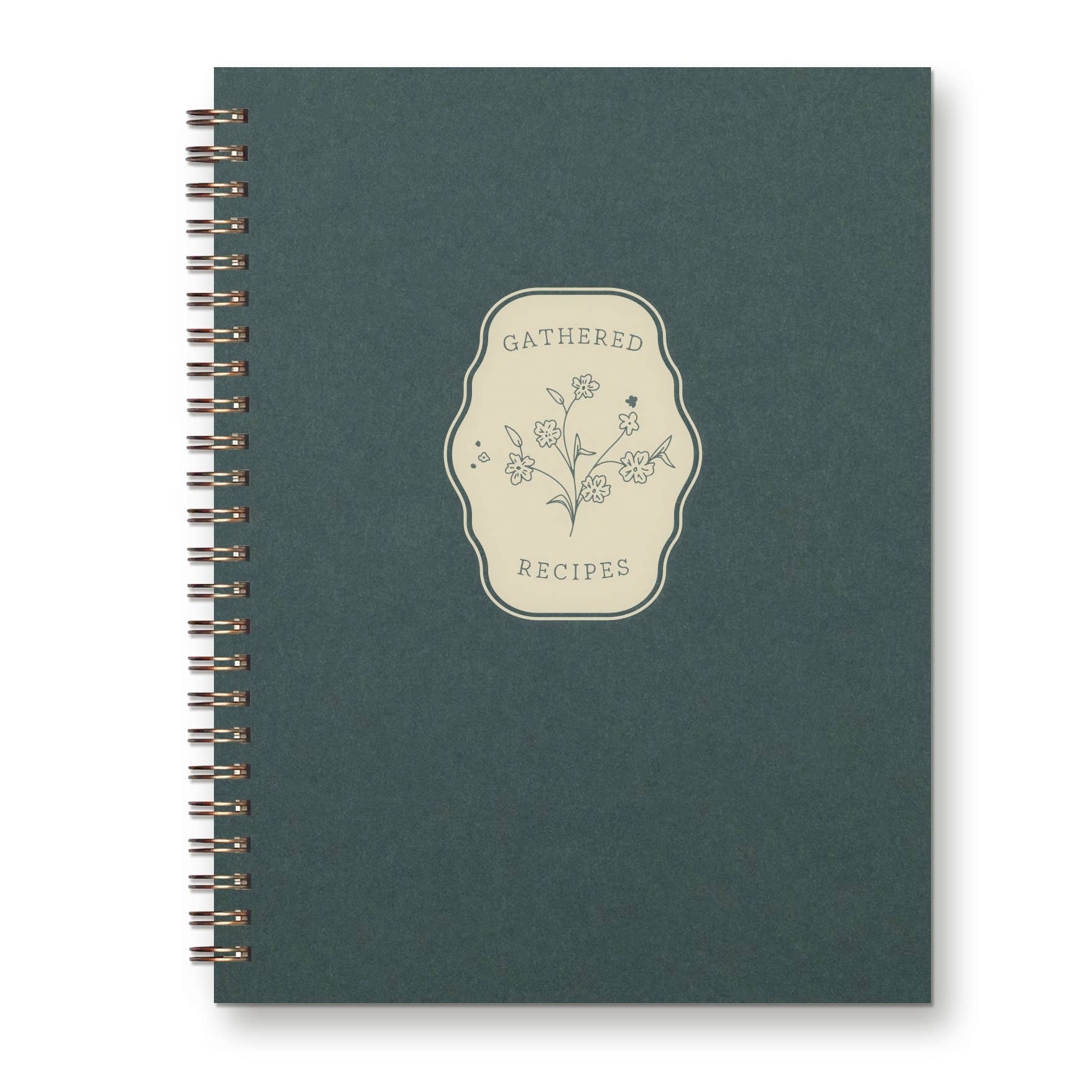 Gathered Recipes Recipe Book | Forest Green