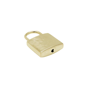 Guard Your Magic Lock Pendant - Ceramic Coated Brass
