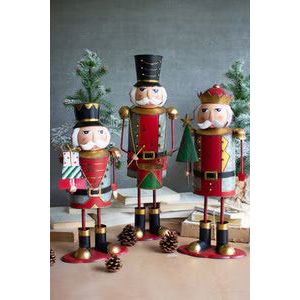 Painted Metal Nutcrackers