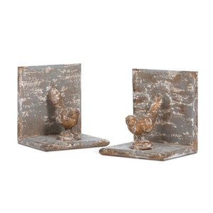 S/2 Bird Duet Iron Bookends