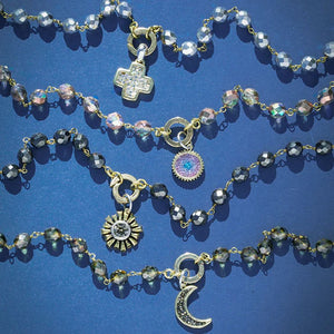 Kristal Life in Balance Cross Charm