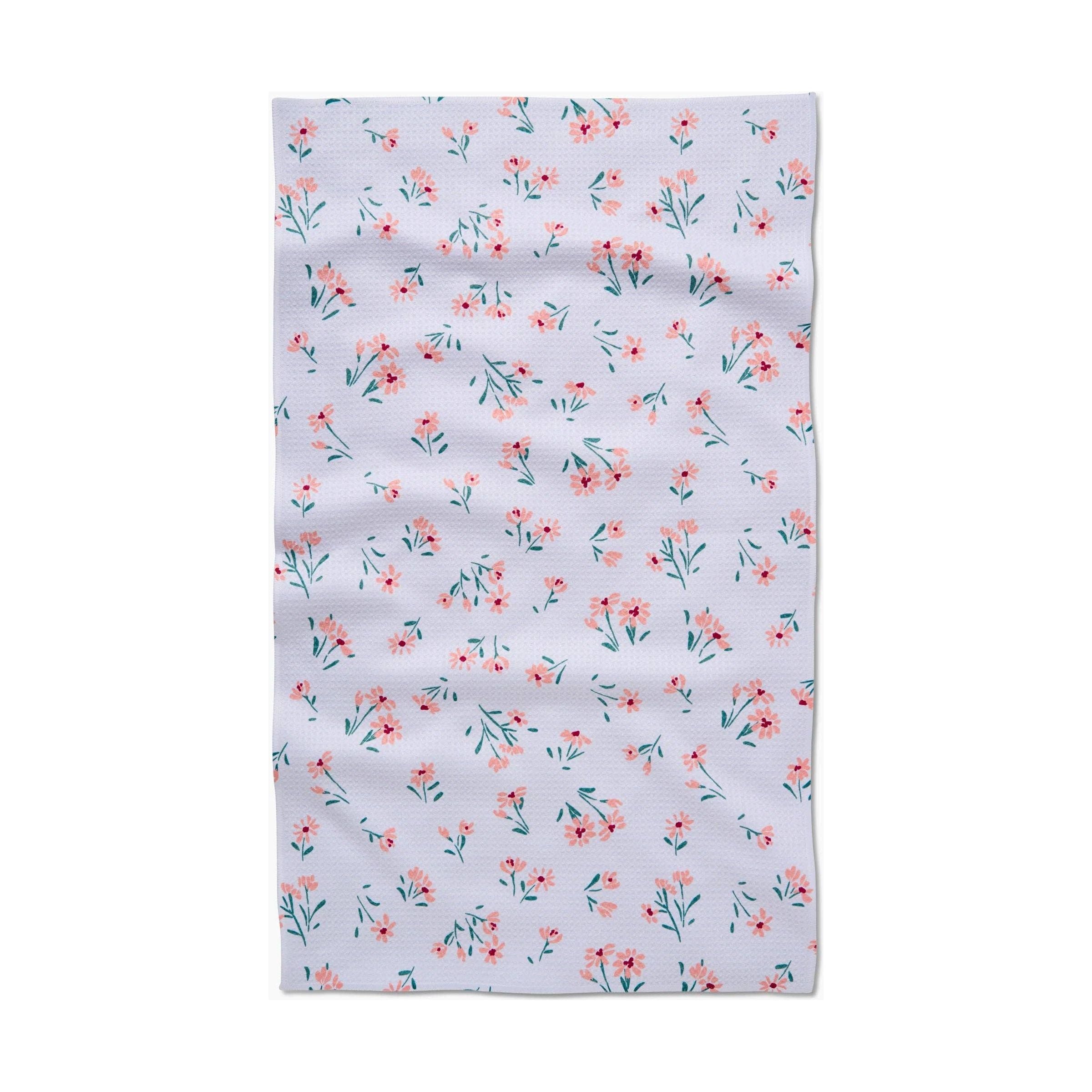 Geometry - Cottage Garden Tea Towel