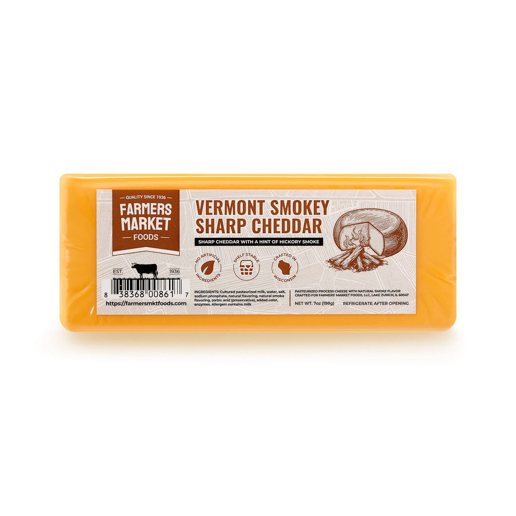 Vermont Smokey Sharp Cheddar (Shelf Stable)