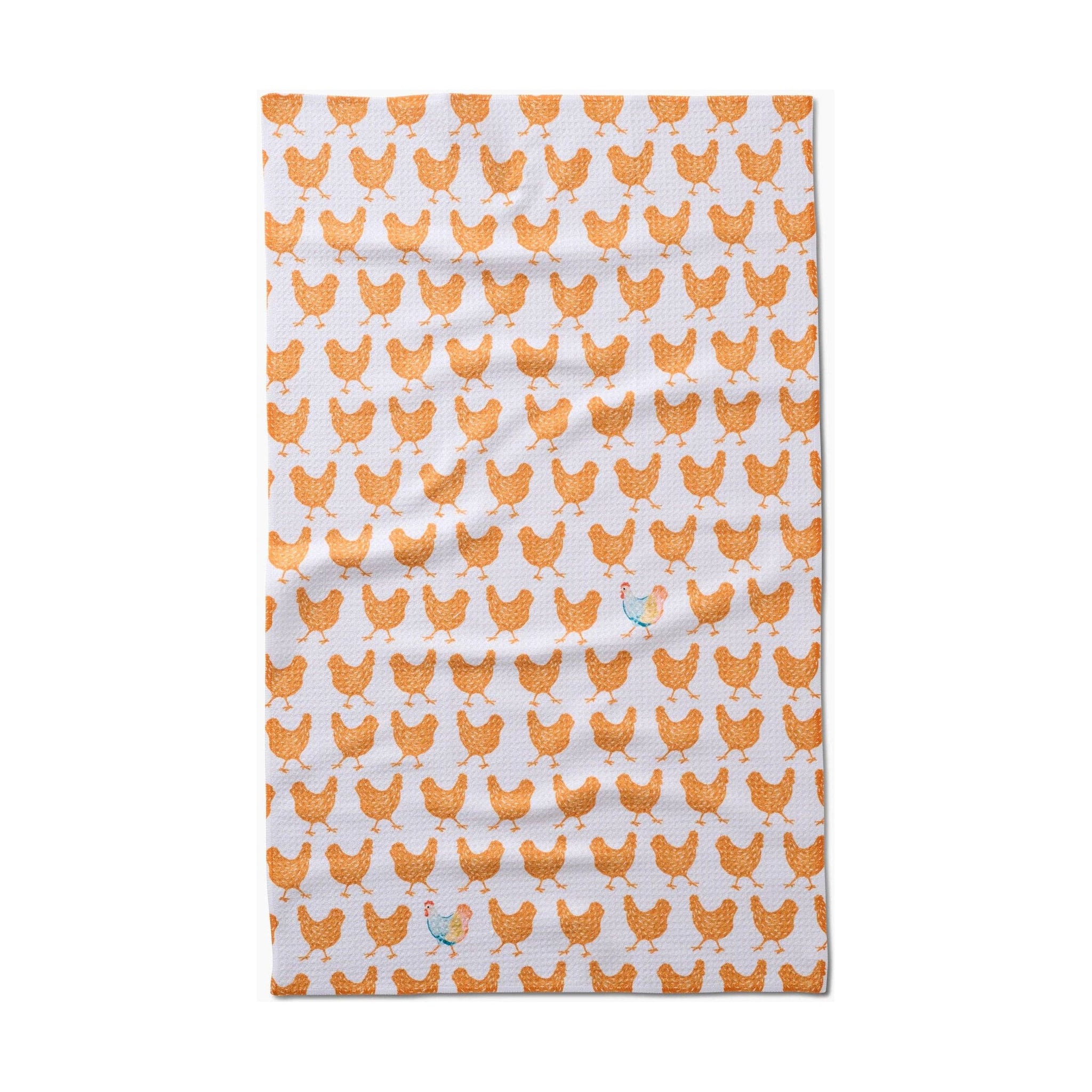 Geometry - Fun Spring Chicks Tea Towel