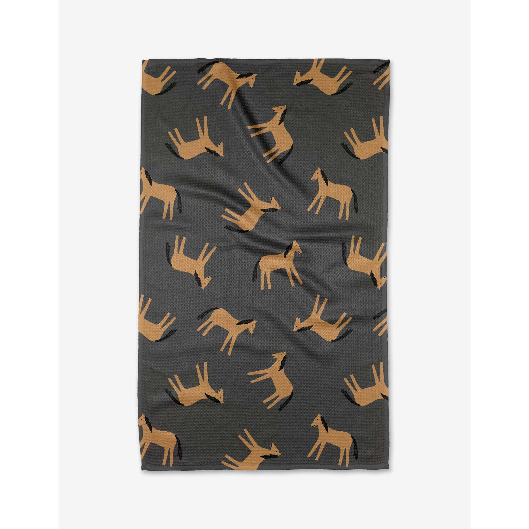 Geometry Tea Towel | Horses