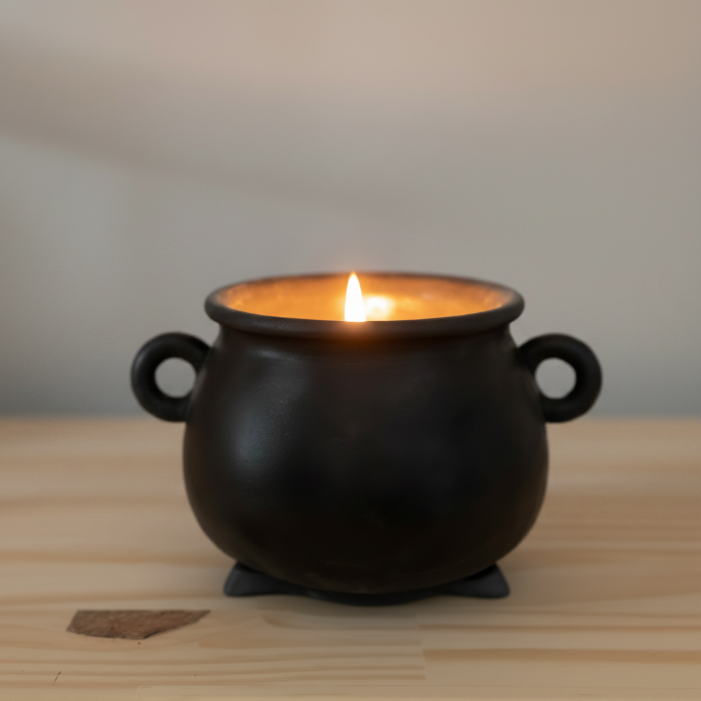 Witches Brew Cauldron Candle