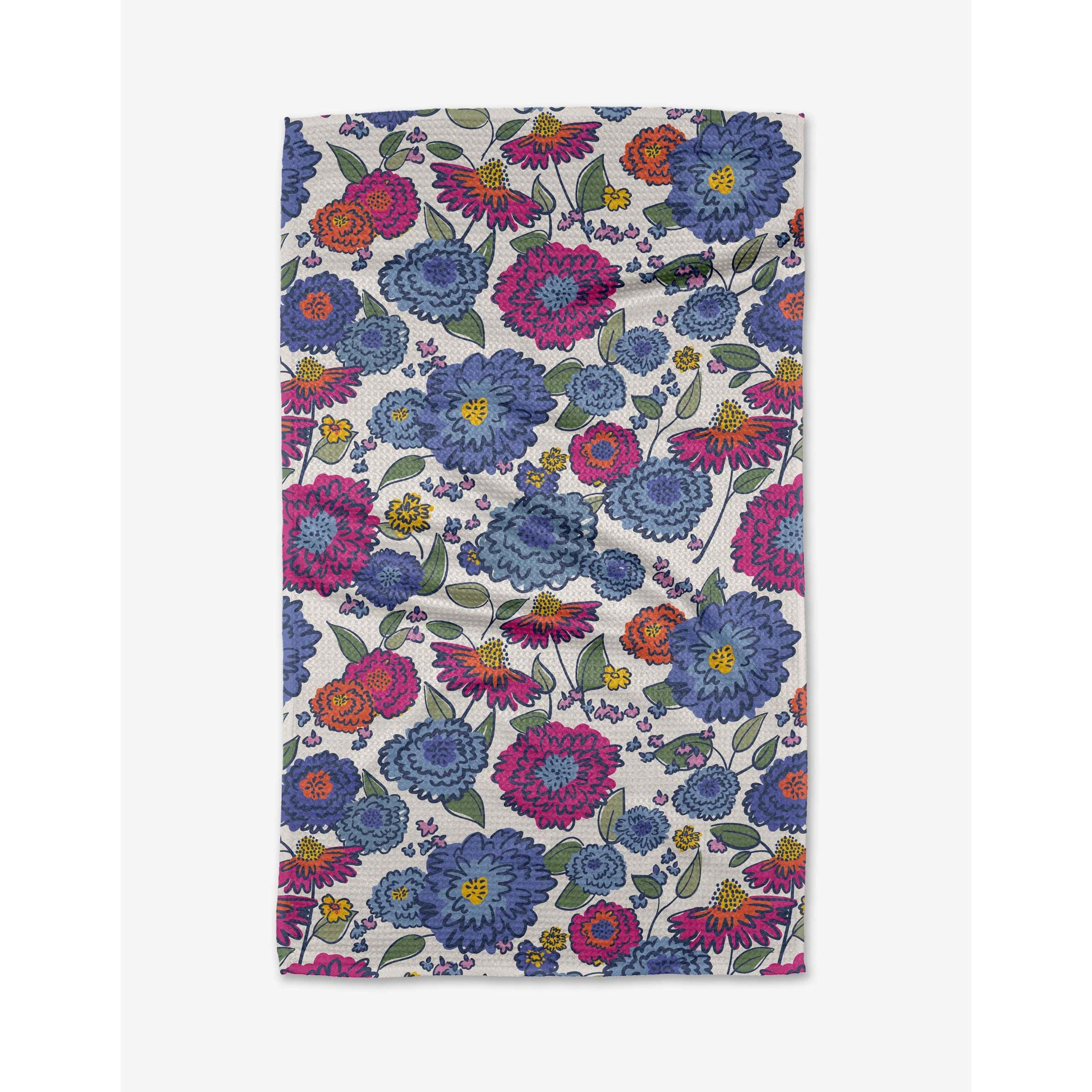 Geometry - Painterly Meadow Tea Towel