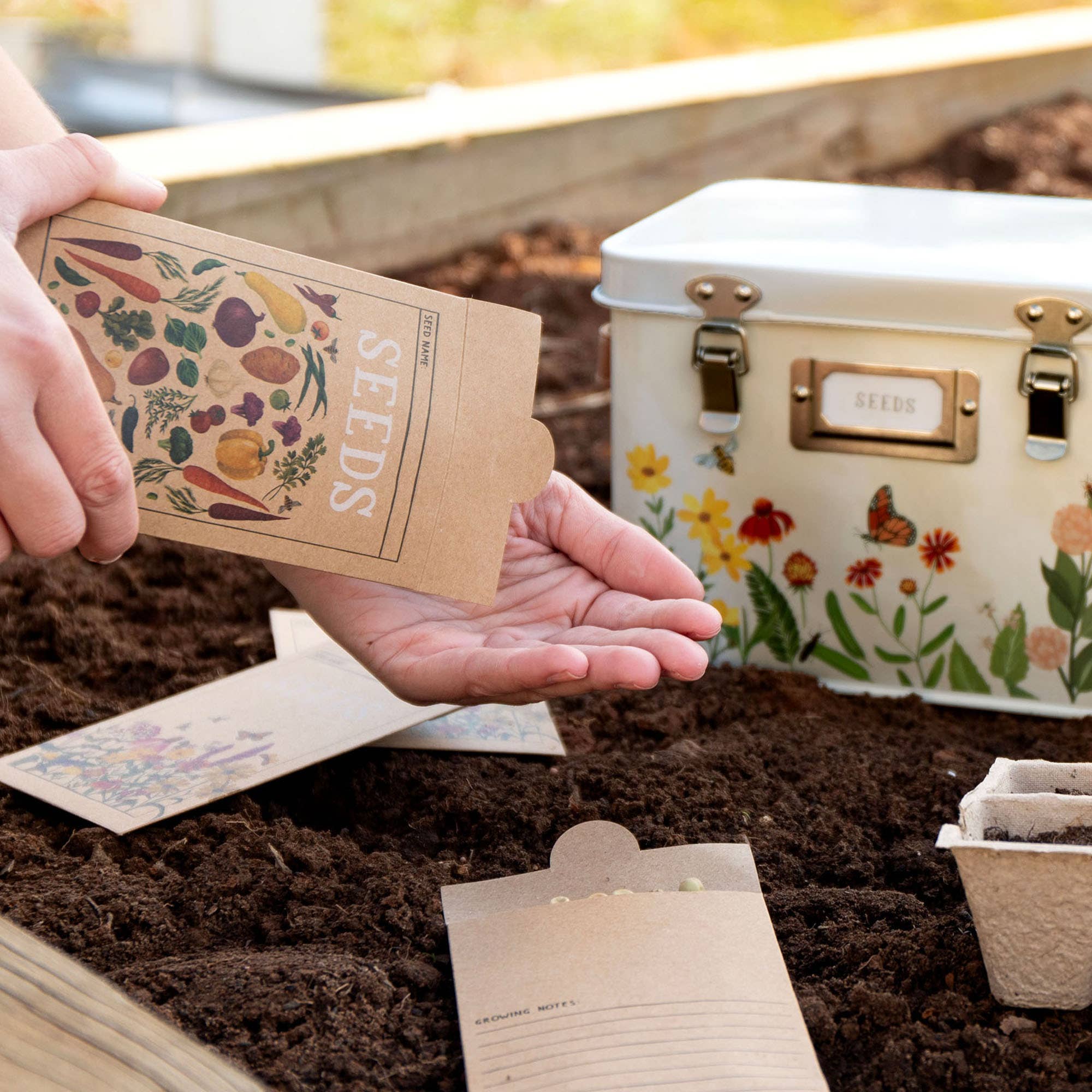 Seed Storage Packets | Vegetable
