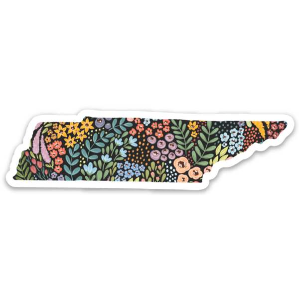 Tennessee State Floral Sticker | Sunny Poppies