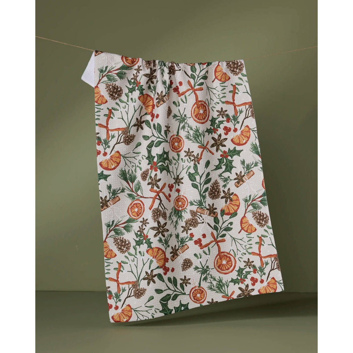 Geometry - Canela Tea Towel