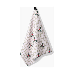 Geometry - Merry And Plaid Tea Towel