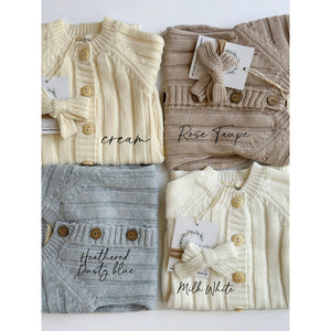 Milo Baby Knit Cotton Full Jumper