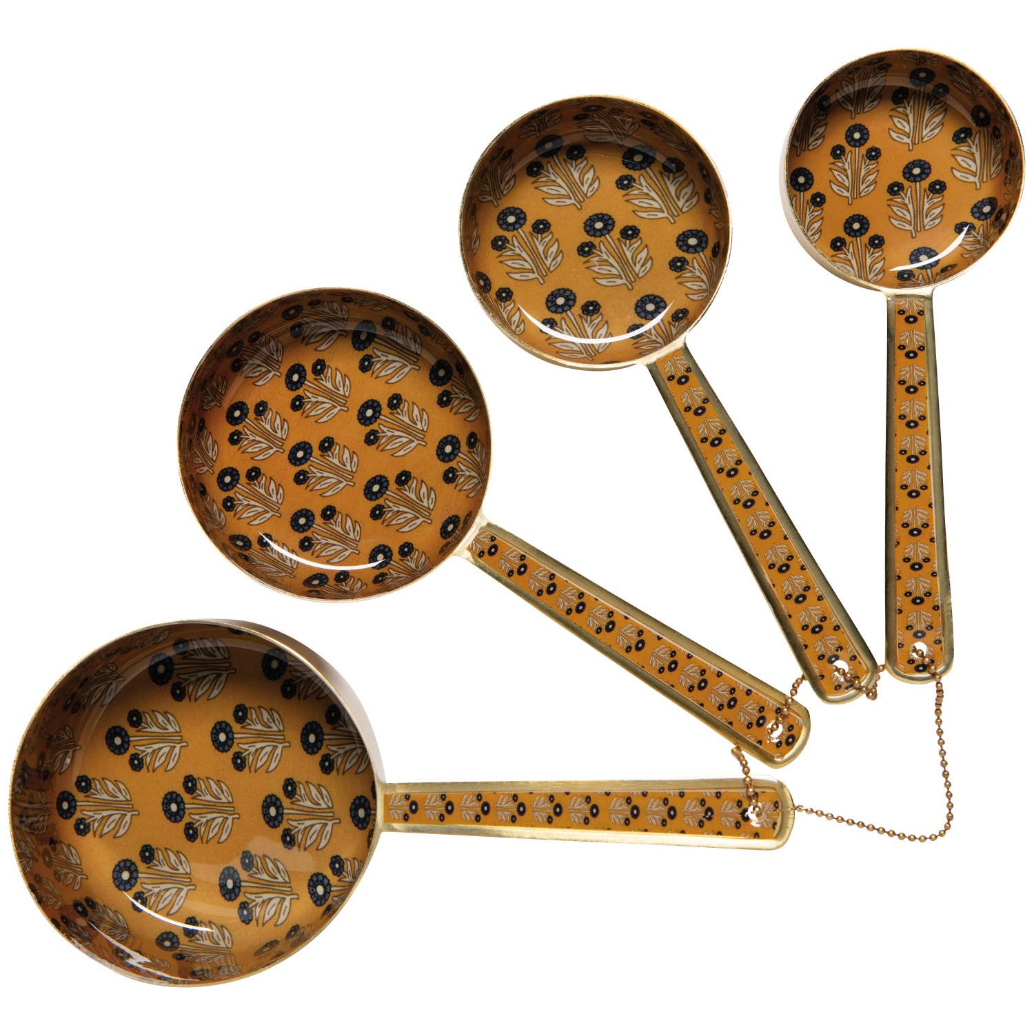 S/4 Enameled Steel Measuring Cups | Zest