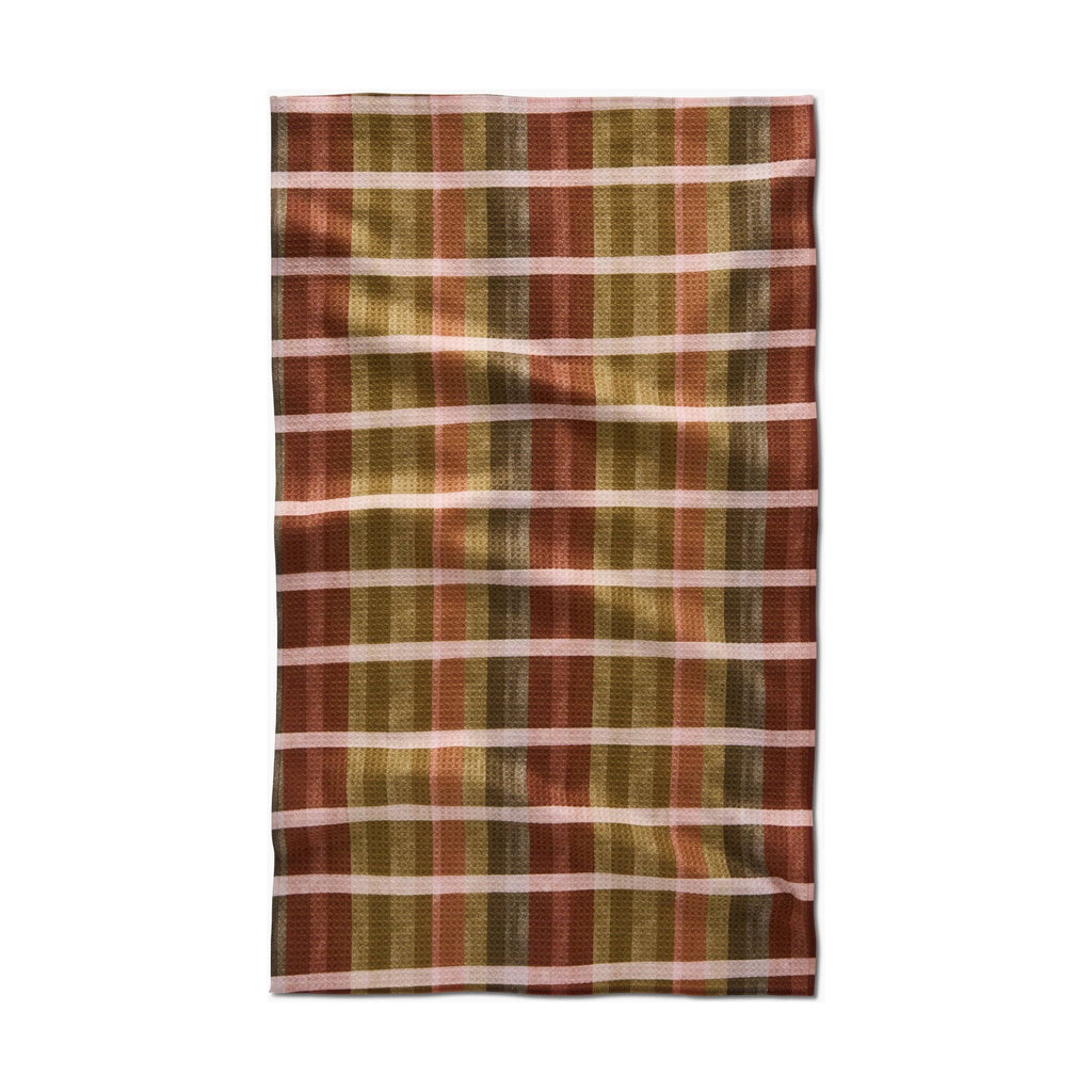 Geometry - Fall Harvest Stripes Tea Towel