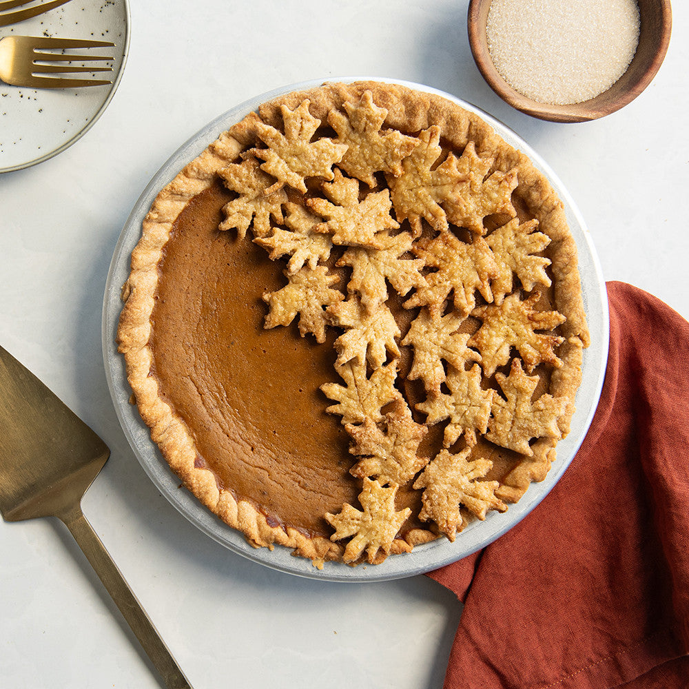 Leaves & Apples Reversible Pie Top Cutter