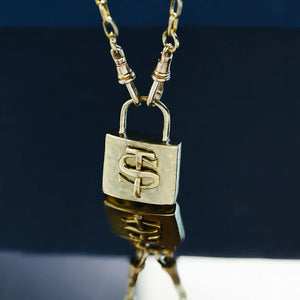 Everything Necklace - Ceramic Coated Brass - 16"