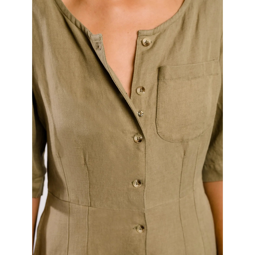 Sierra Utility Midi Dress