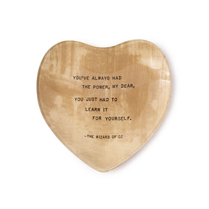 Decoupage Plate | Heart - Small