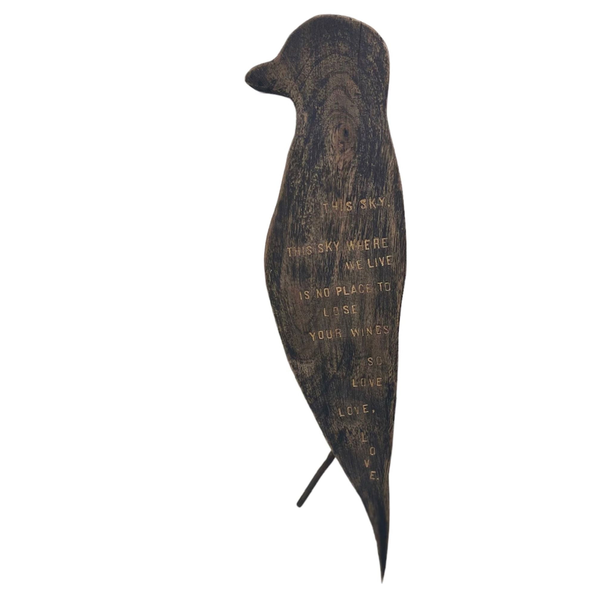 Black Bird Wall Hanging