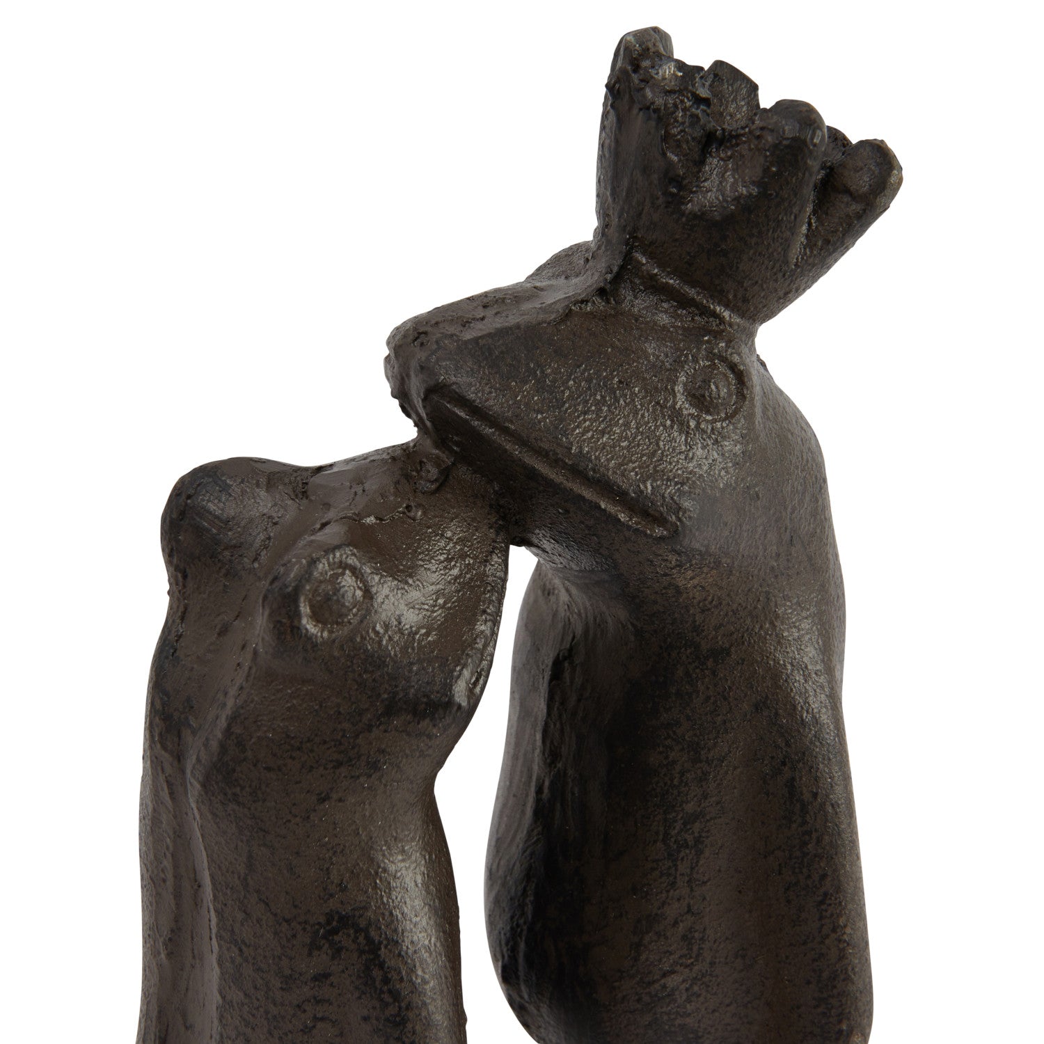 Cast Iron Kissing Frog Prince