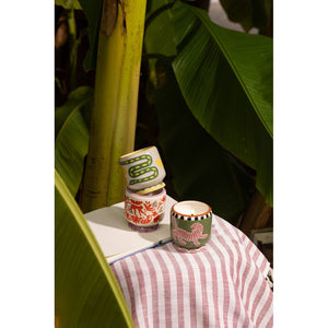 A Dopo Candle Collection | Hand-Painted Ceramic