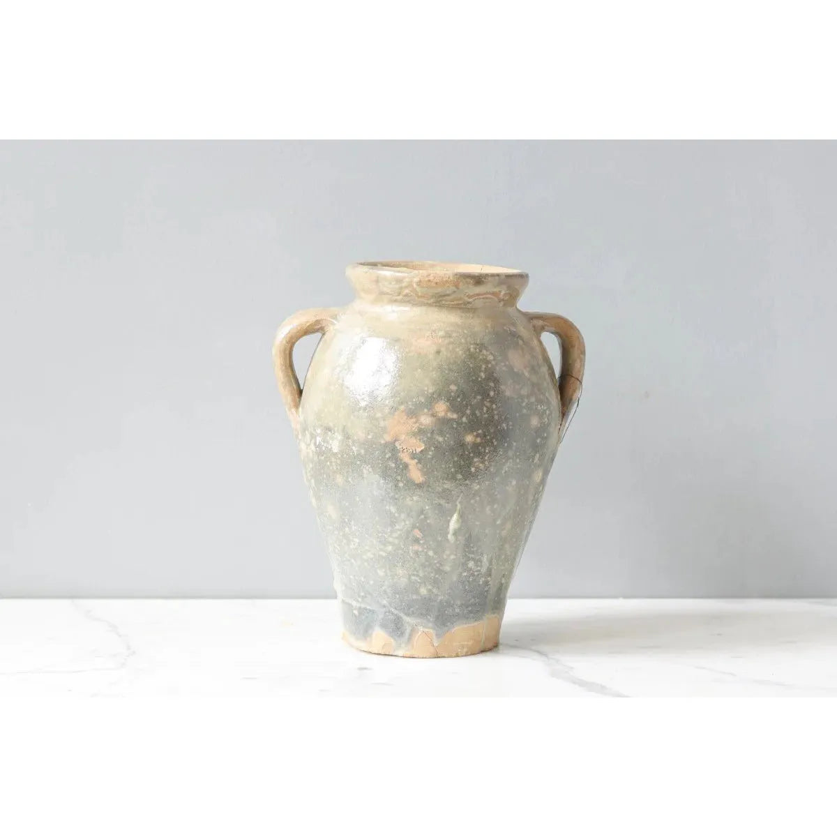 Found Amphora Pot | Assorted Blues + Greens