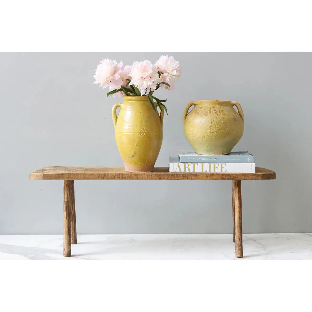 Found Amphora Pot | Assorted Yellow + Neutral Tones