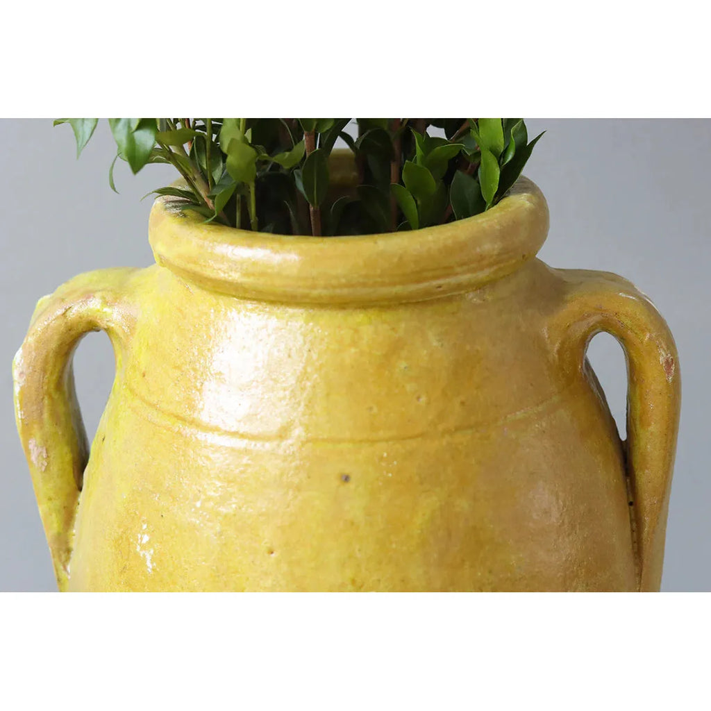 Found Amphora Pot | Assorted Yellow + Neutral Tones
