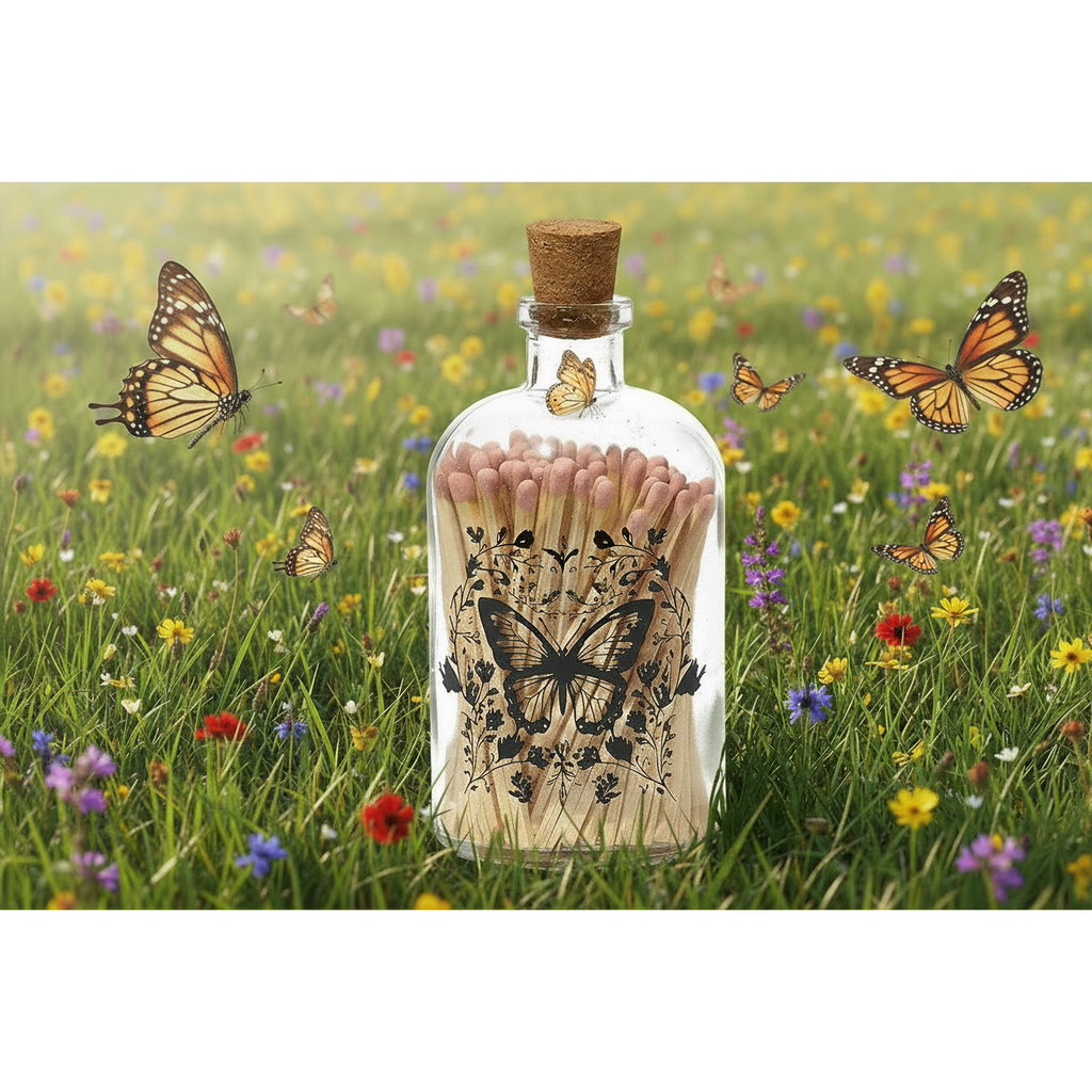 Apothecary Matches | Nature Motiffs (Large)