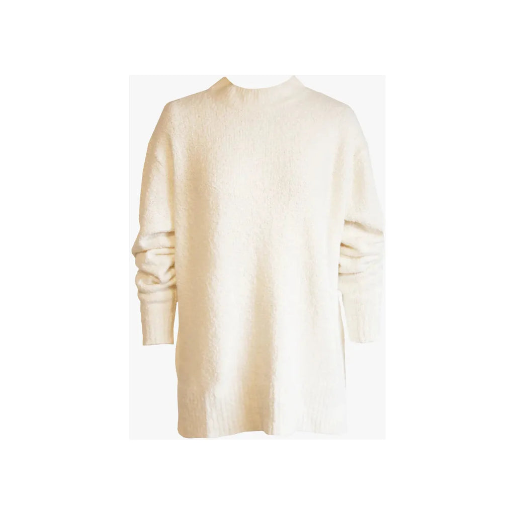 Sarah Billow Sleeve Sweater | Heather Color