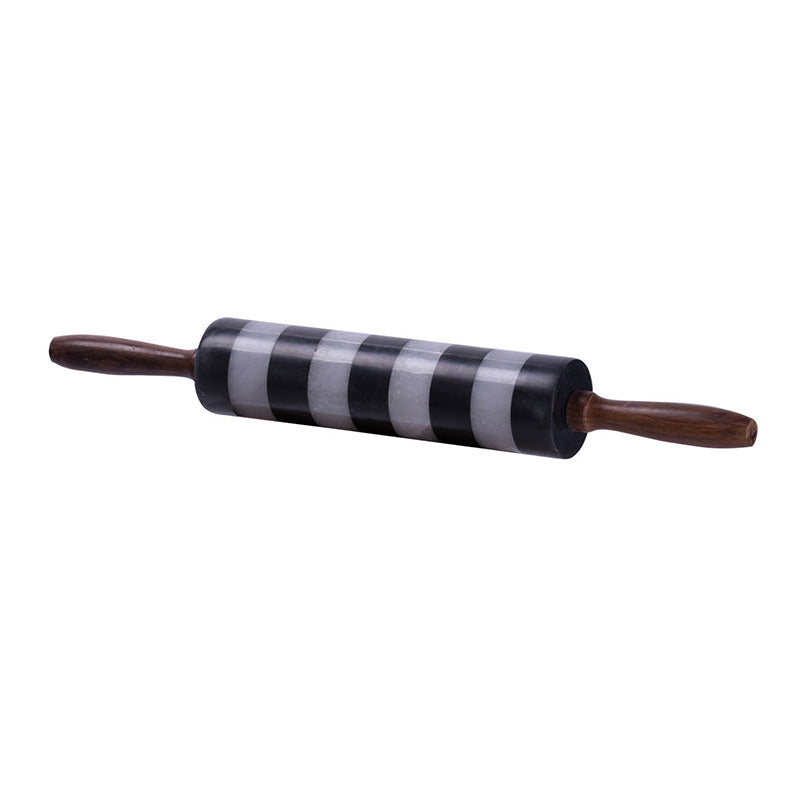 Black & Gray Marble Rolling Pin