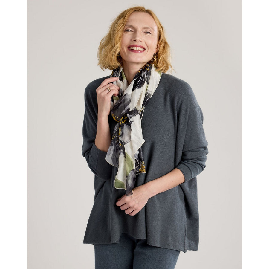 Bruna Rectangle Silk Scarf