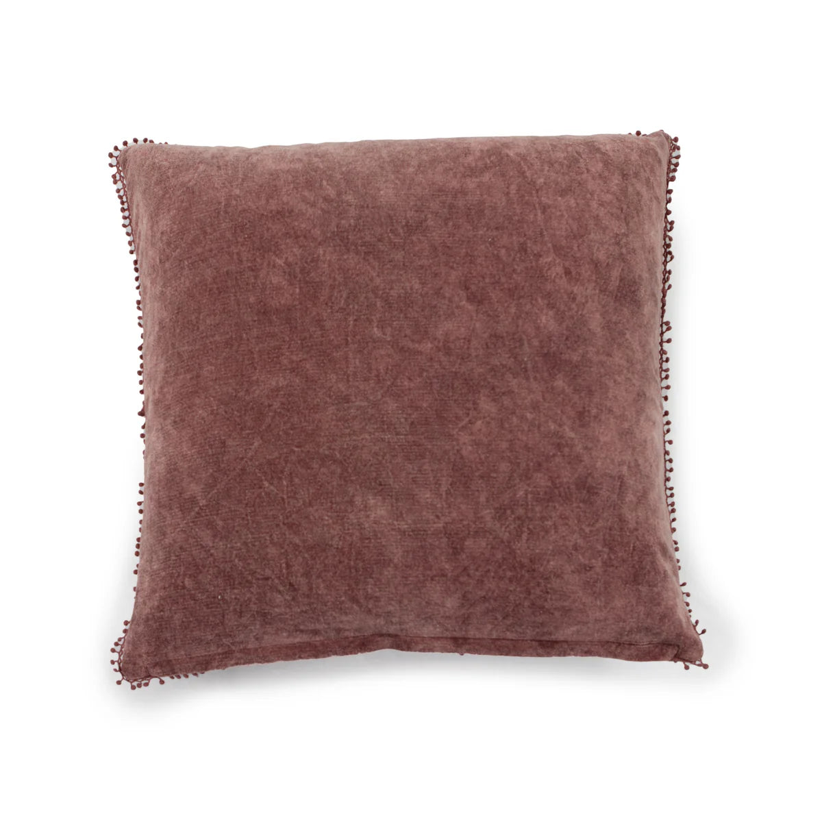 Pillow Collection - Velvet Pillows w/Poms