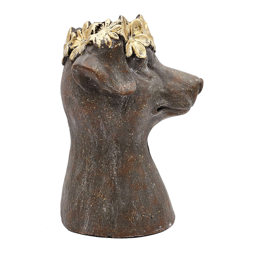 Dog Head Planter