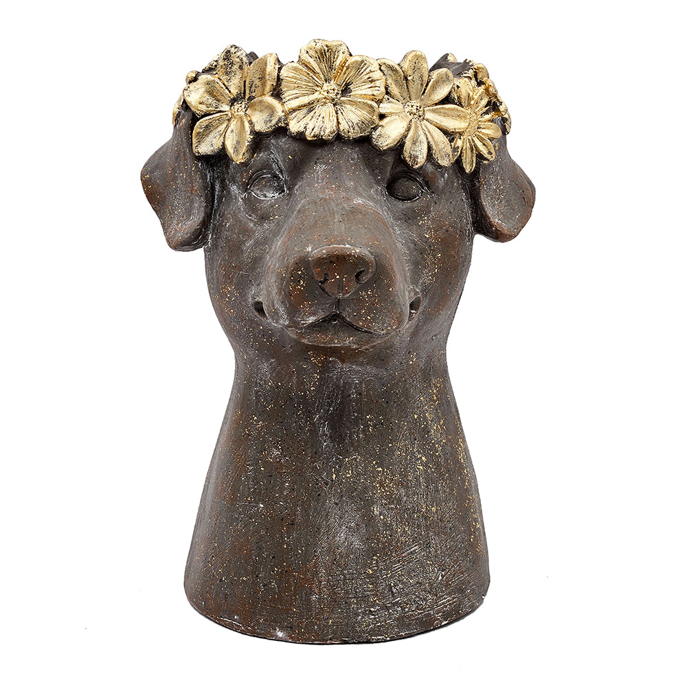 Dog Head Planter