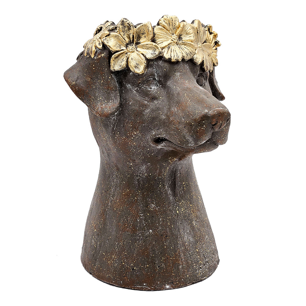 Dog Head Planter