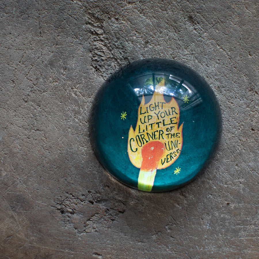 Paperweight - Light Up Your Little Corner (Match Stick)