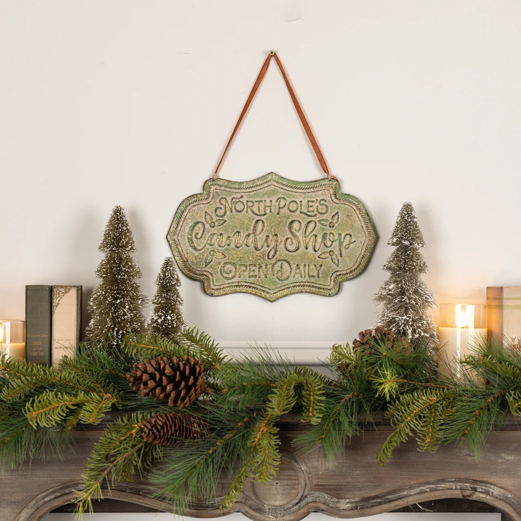 North Pole's Candy Shop Sign
