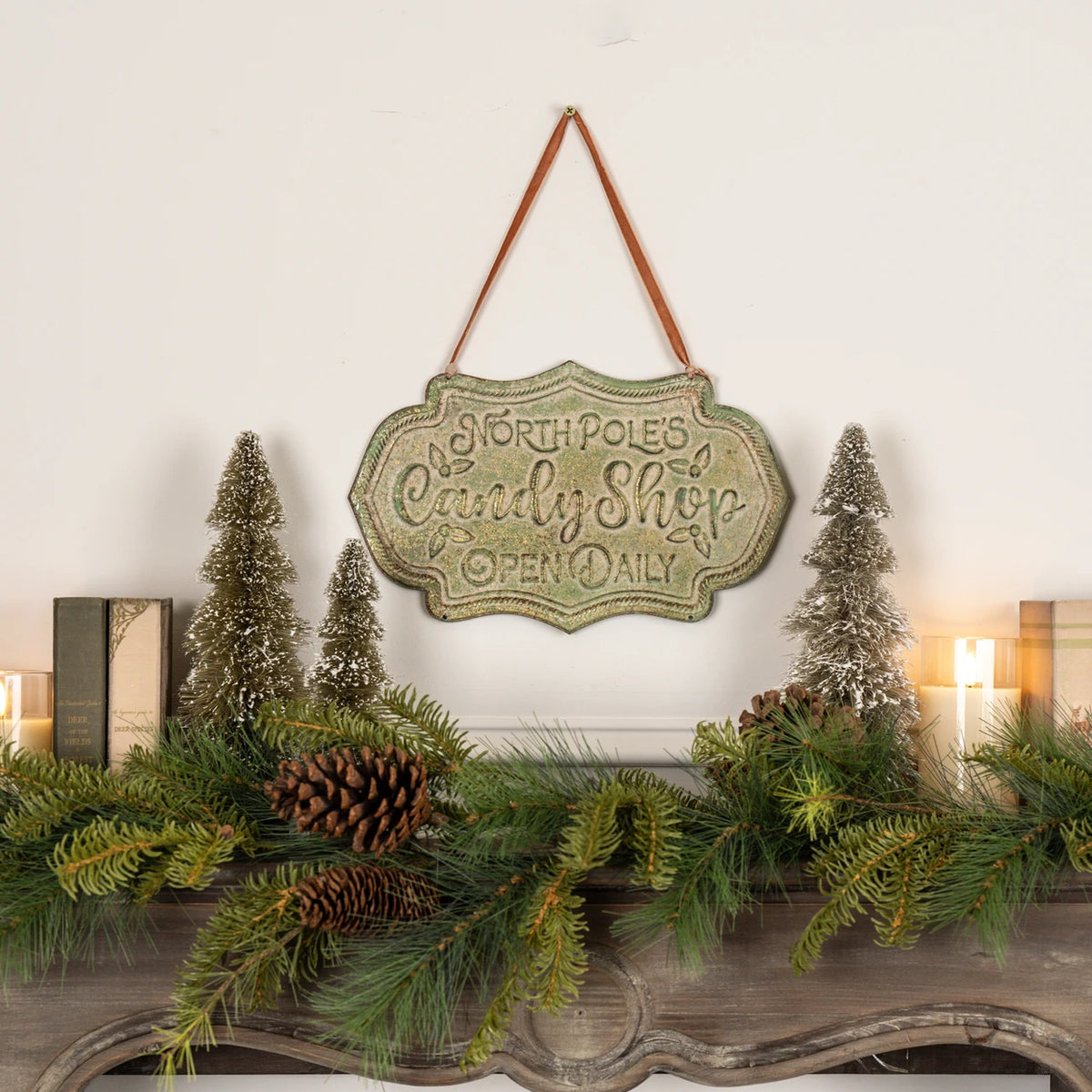 North Pole's Candy Shop Sign