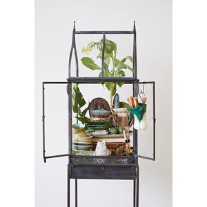 Black Metal Terrarium