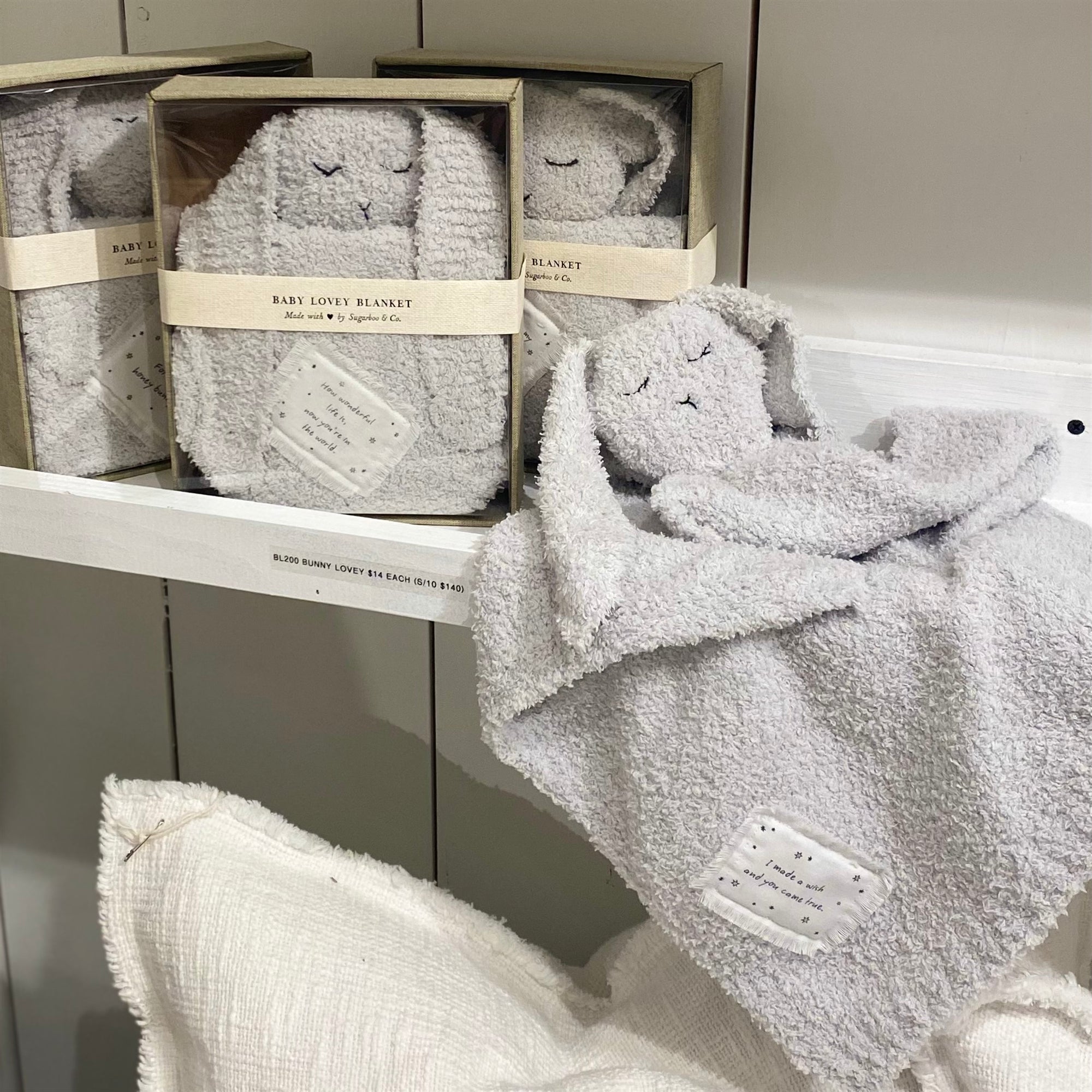 Baby Lovey Blanket | Bunny