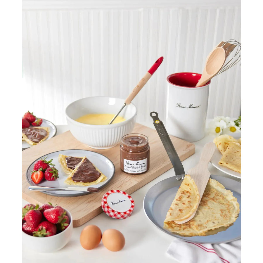 de Buyer + Bonne Maman Crepe Making Set