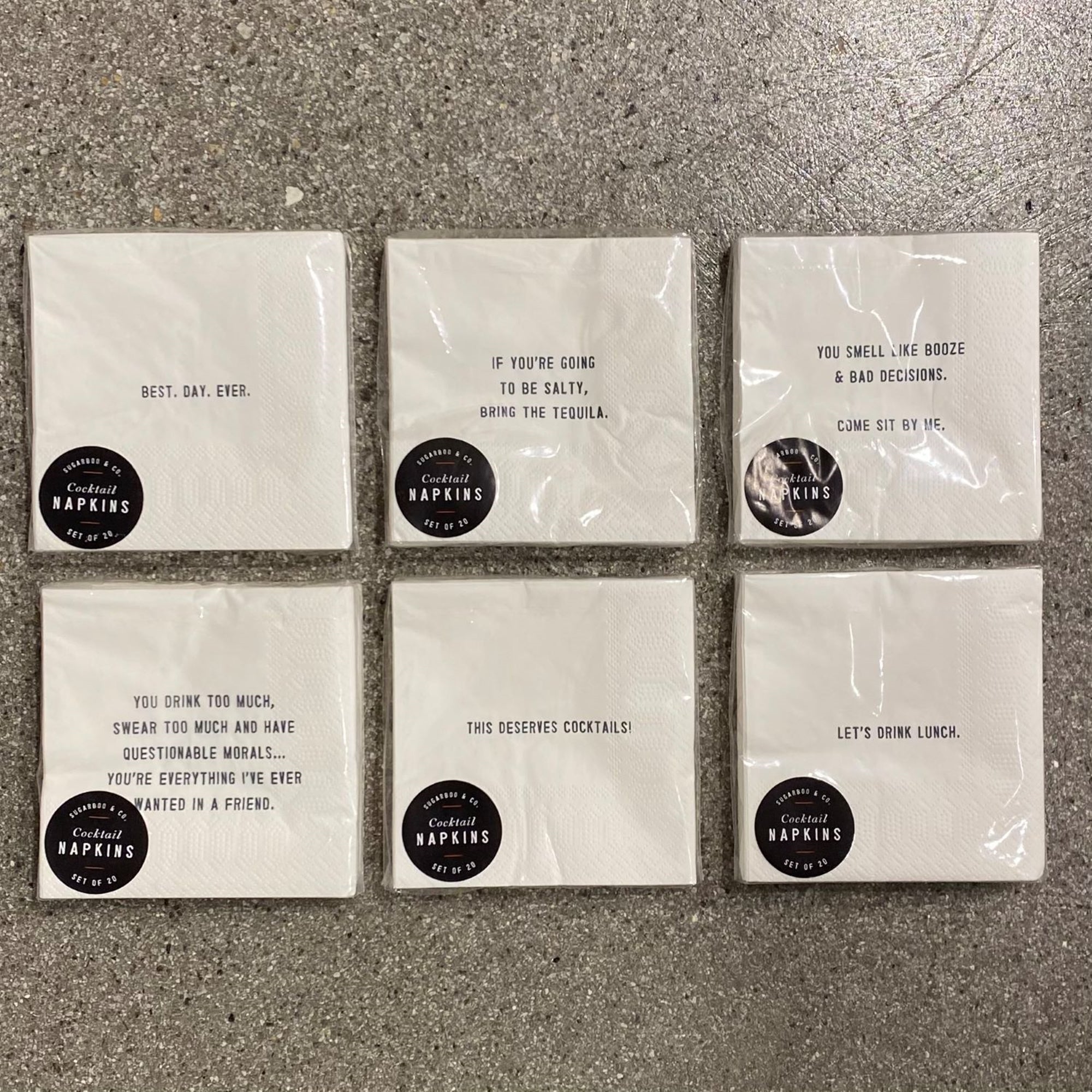 Cocktail Napkins | 2nd Edition