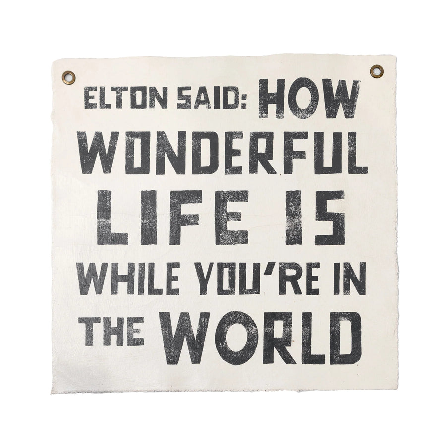 Hand Painted Wall Hanging | Elton Said